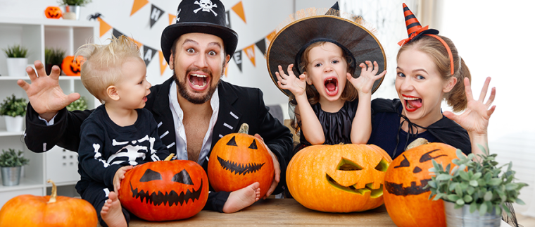 Halloween en famille